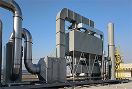 产生重金属气体的企业，要加装什么类型的废气处理设备