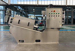 叠螺式污泥脱水机工作中突然中断该怎么做